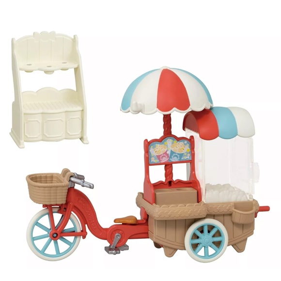 Calico Critters Popcorn Trike, Dollhouse Playset with Figure and Accessories - Picture 3 of 3